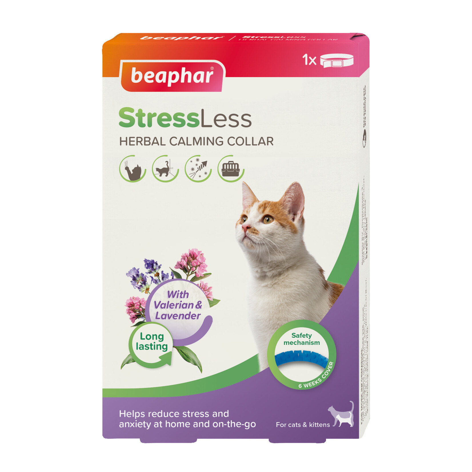 Beaphar Calming Collar for Cats, 35cm