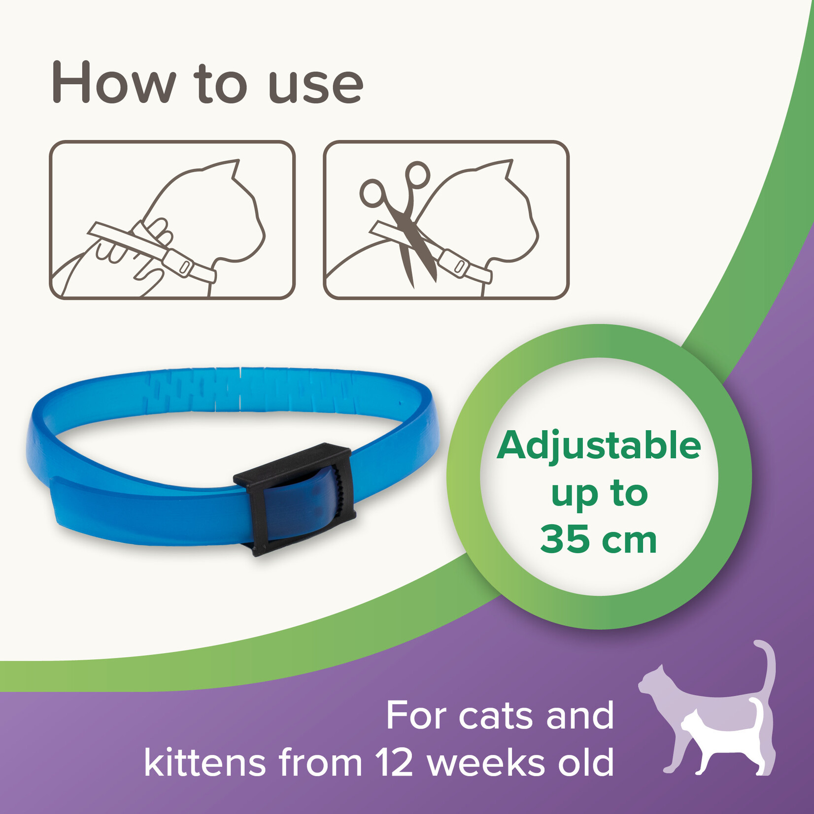 Beaphar Calming Collar for Cats, 35cm