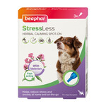 Beaphar Stress Less Herbal Calming Spot On for Dogs