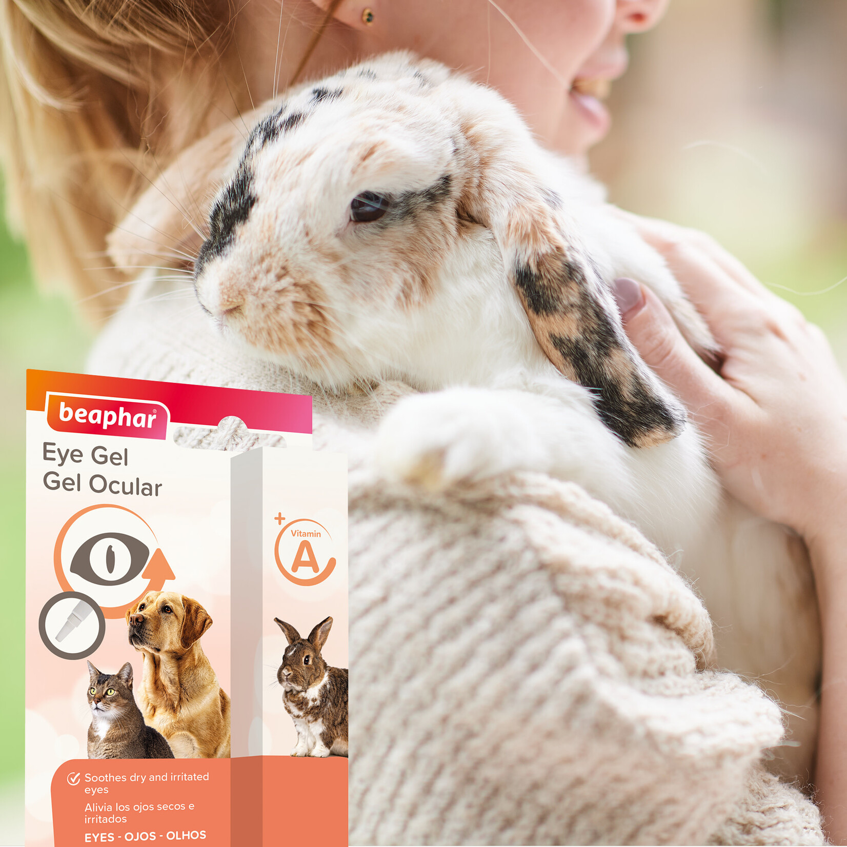 Beaphar Eye Gel for Dog, Cats & Small Animals, 5ml