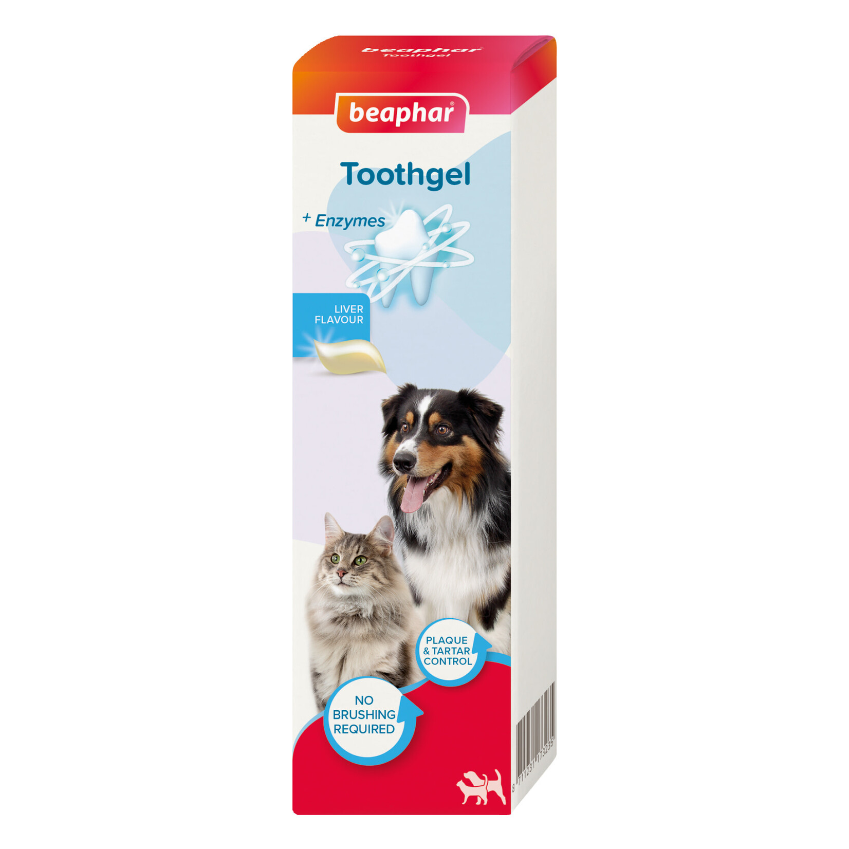 Beaphar Liver Flavoured Tooth Gel for Cats & Dogs, 100g