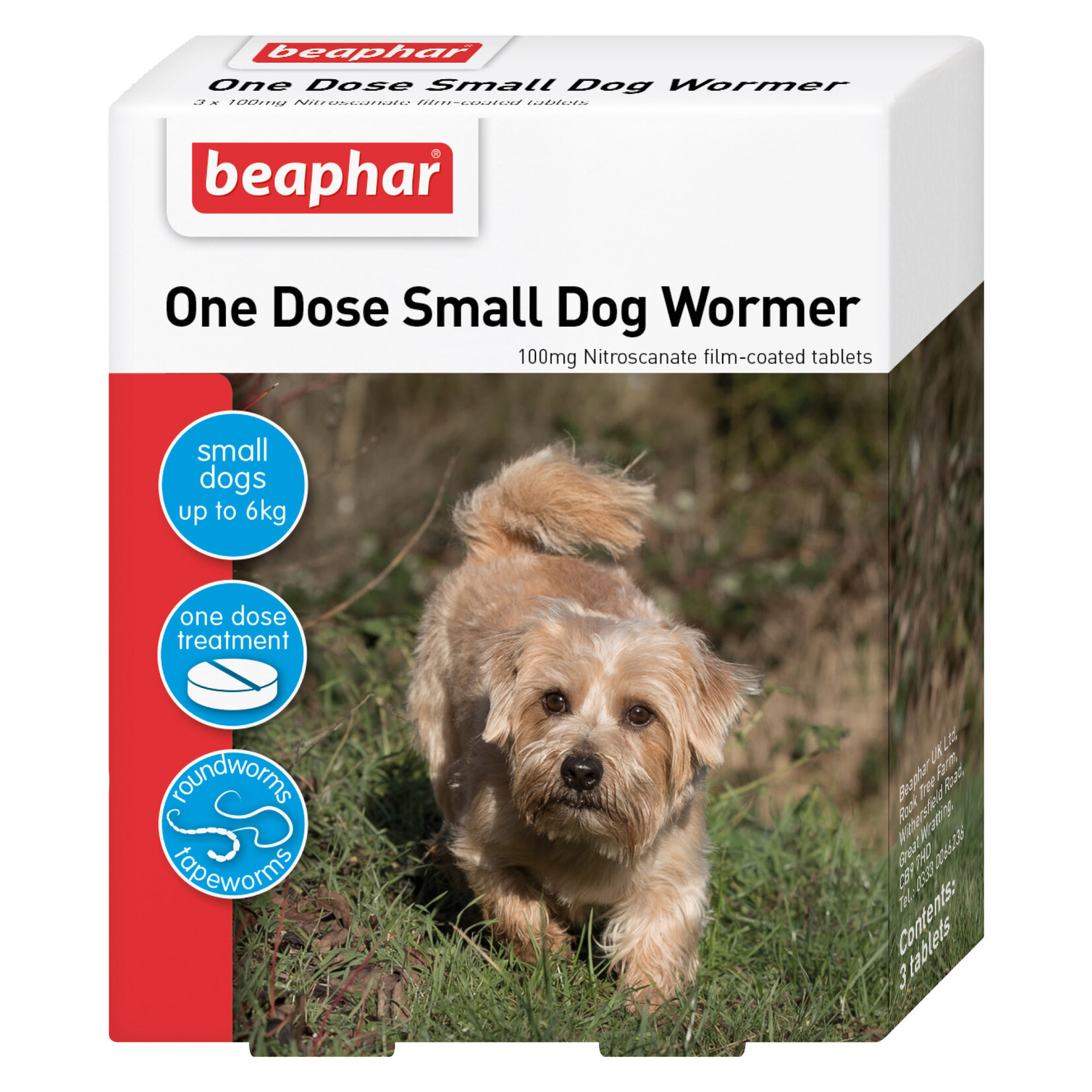 Beaphar One Dose Wormer for Dogs
