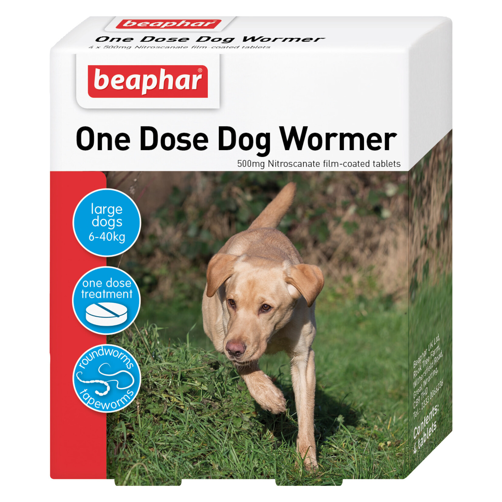Beaphar One Dose Wormer for Dogs