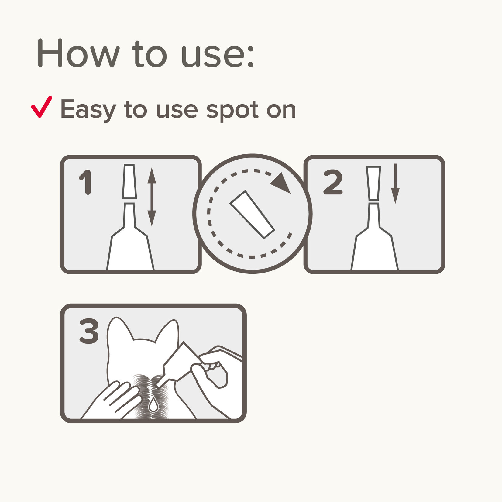 Beaphar WORMclear Cat Spot-On Wormer for Cats, 2 pipettes