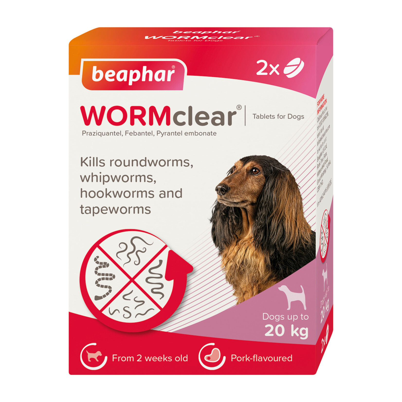 Beaphar WORMclear One Dose Wormer for Dogs