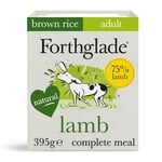 Forthglade Complete Adult Lamb with Brown Rice & Veg Wet Dog Food, 395g