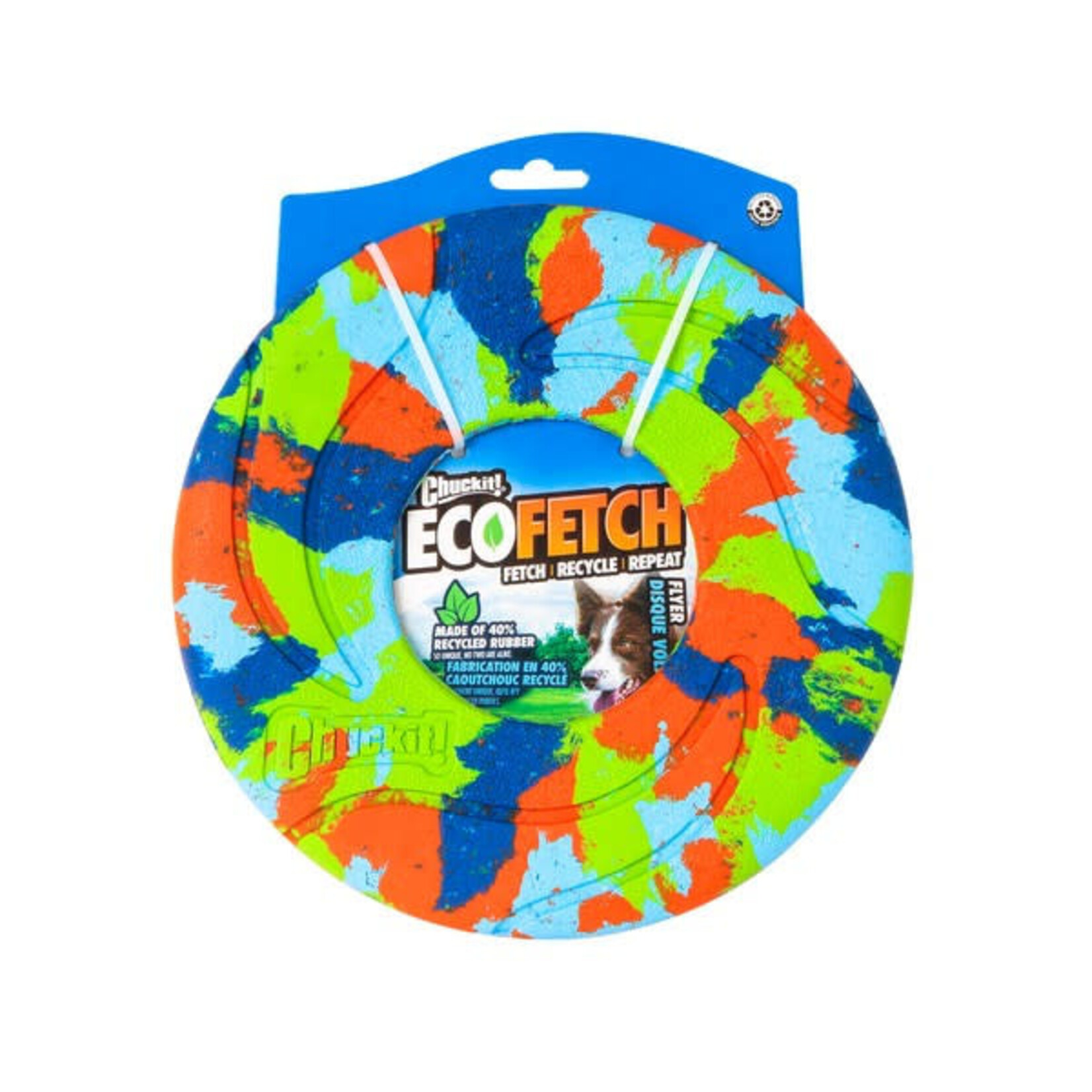 Chuckit! Eco Fetch Flyer Rubber Dog Toy