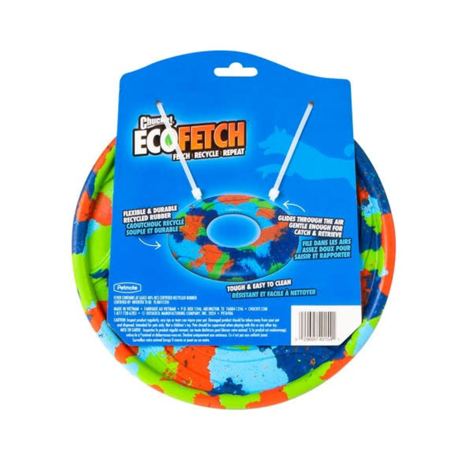 Chuckit! Eco Fetch Flyer Rubber Dog Toy