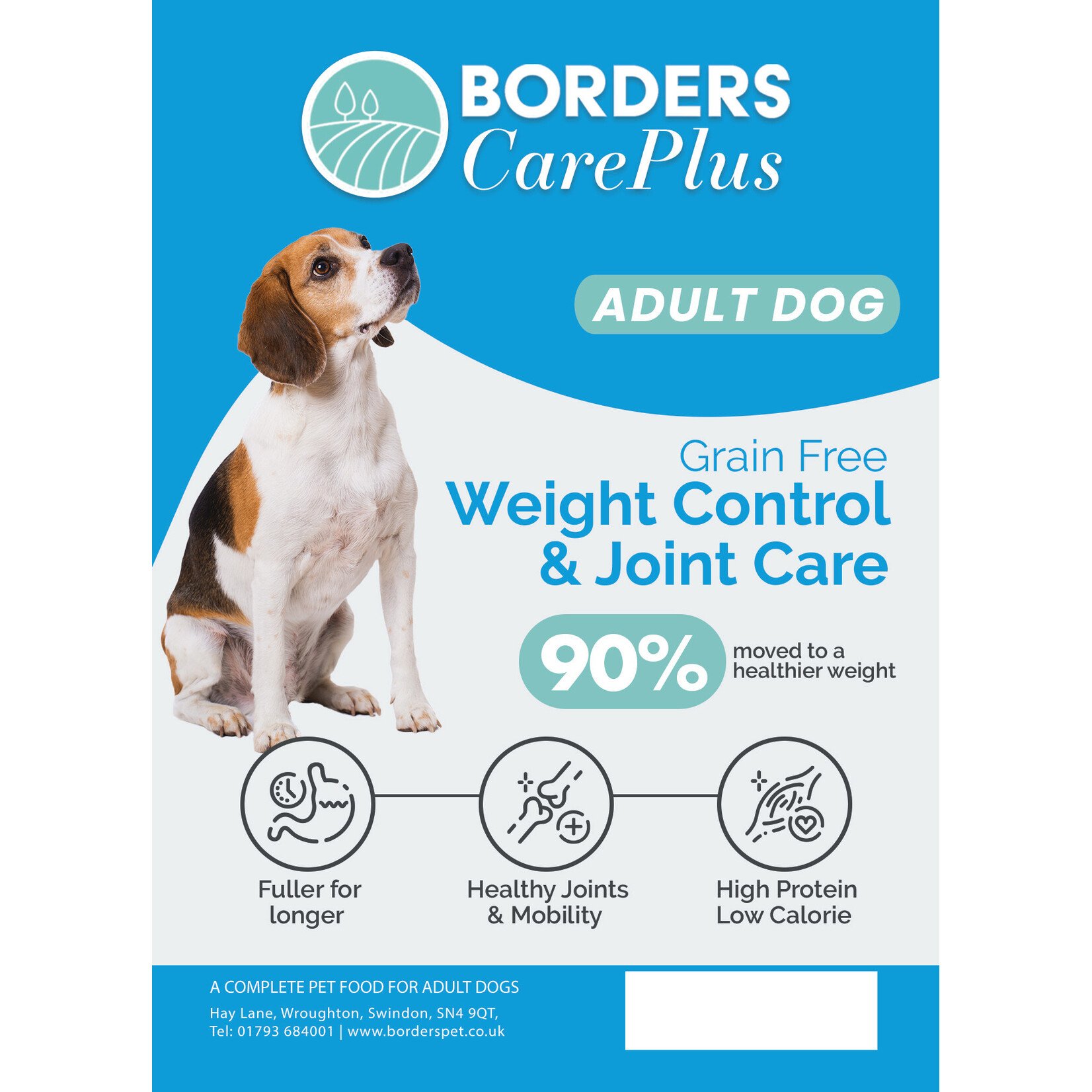 Borders CarePlus Weight Control & Joint Care Adult Dog Food