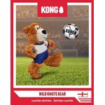 KONG Wild Knots Sport World Cup Bear Dog Toy - England