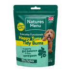 Natures Menu Everyday Functionals Happy Tums, Tidy Bums Freeze Dried Dog Treats