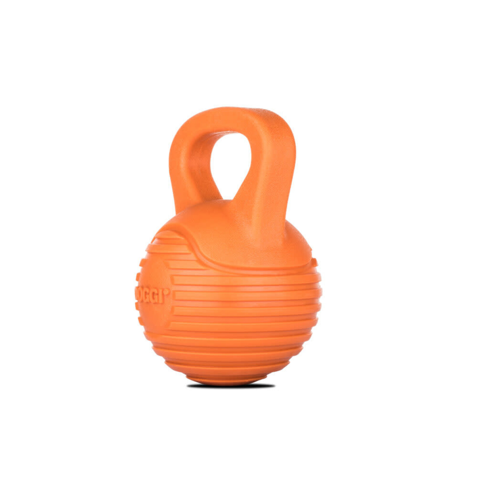 Doggi Dumbbell Tough Bouncing Retrieval Orange Dog Toy
