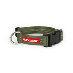 EzyDog Essential Adjustable Dog Collar, Green