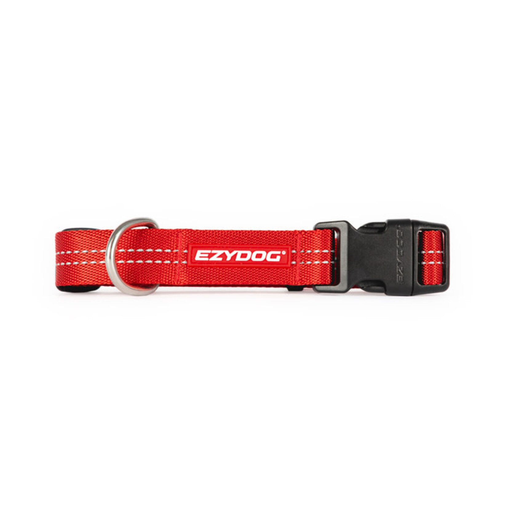 EzyDog Essential Adjustable Dog Collar, Red