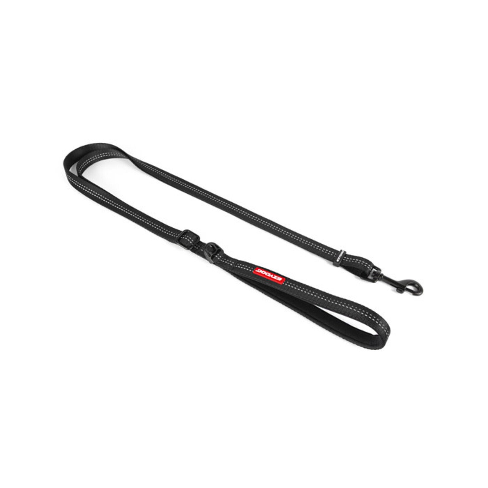 EzyDog Essential Adjustable Dog Lead, Black