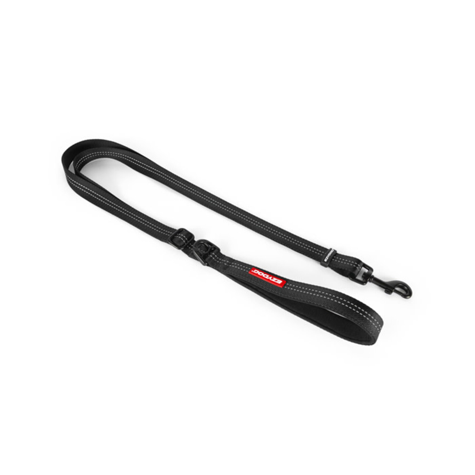 EzyDog Essential Adjustable Dog Lead, Black