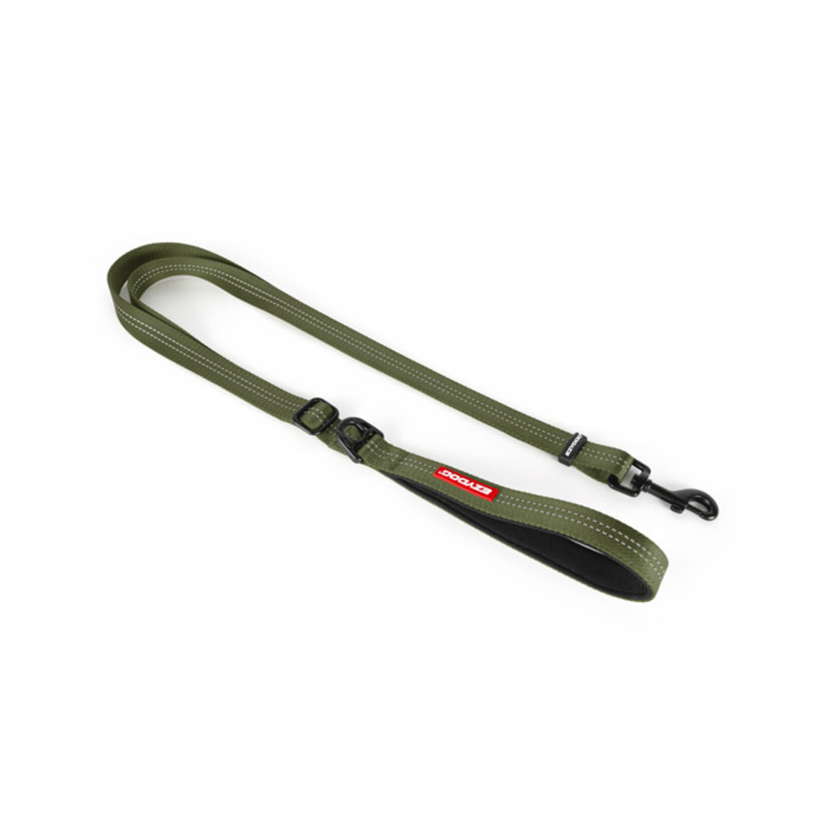 EzyDog Essential Adjustable Dog Lead, Green
