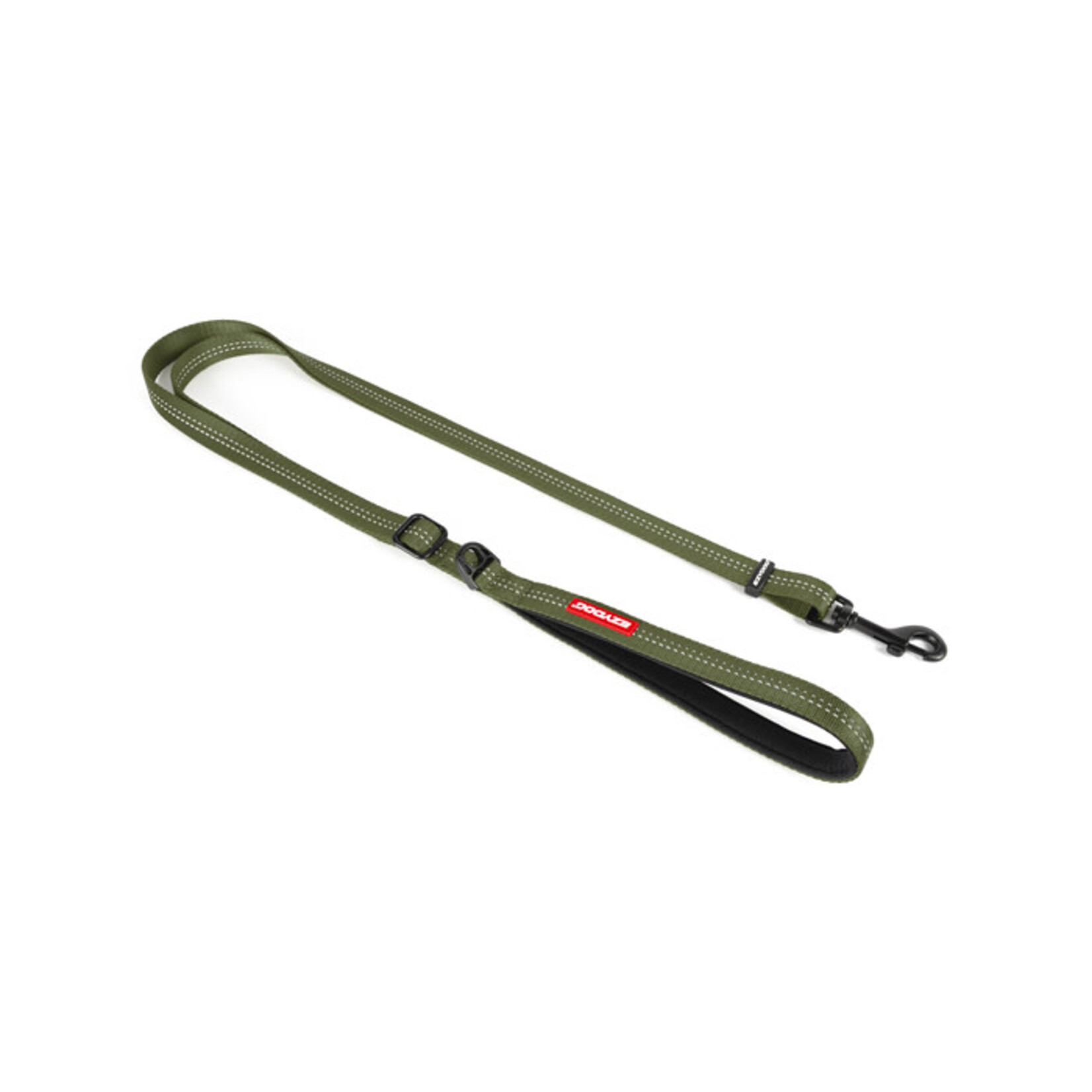 EzyDog Essential Adjustable Dog Lead, Green