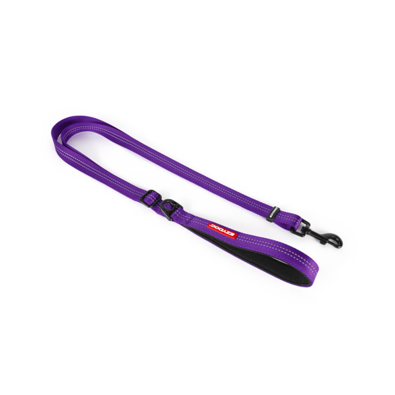 EzyDog Essential Adjustable Dog Lead, Purple