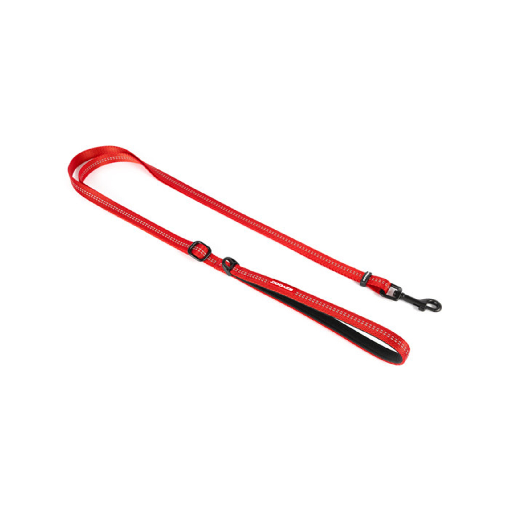 EzyDog Essential Adjustable Dog Lead, Red