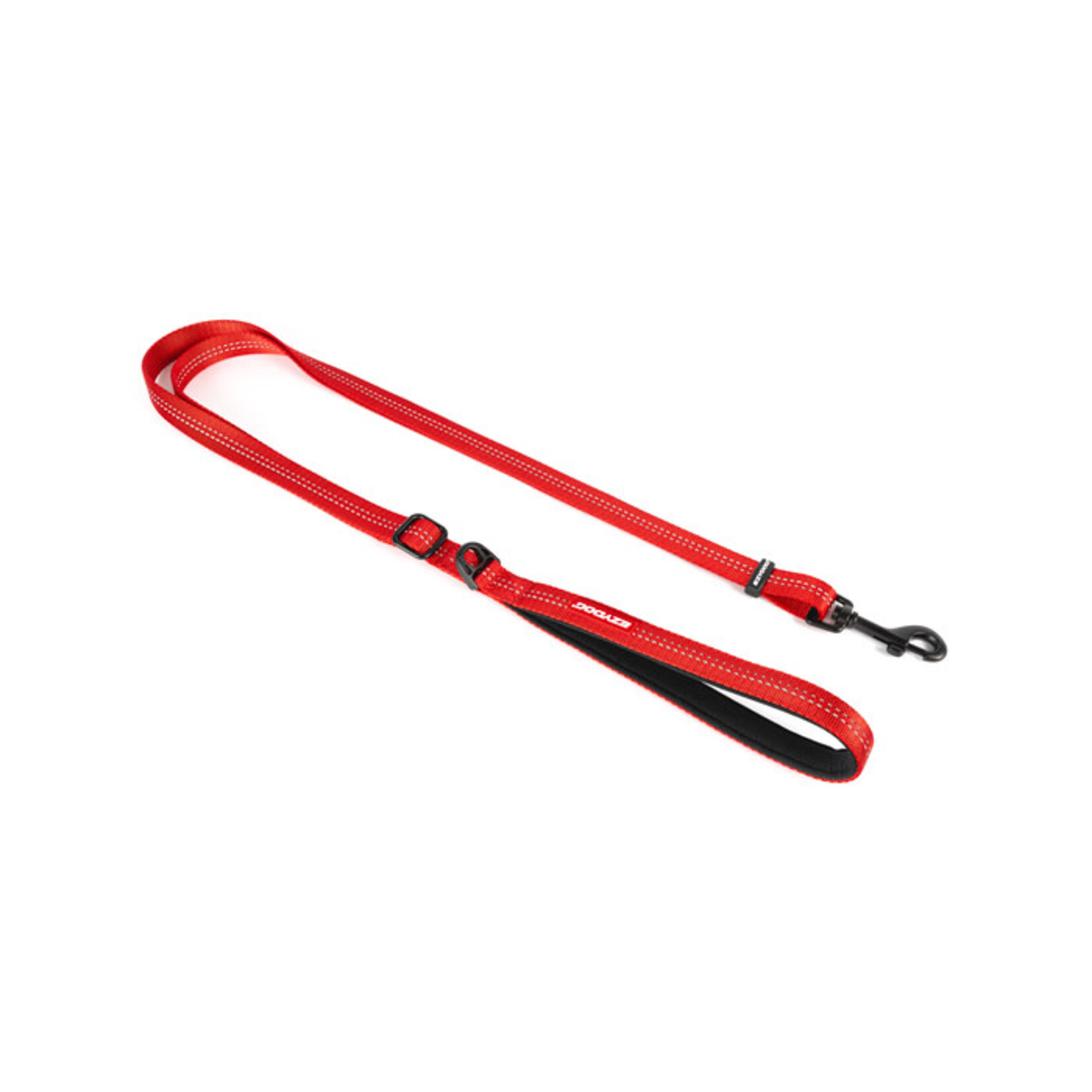 EzyDog Essential Adjustable Dog Lead, Red