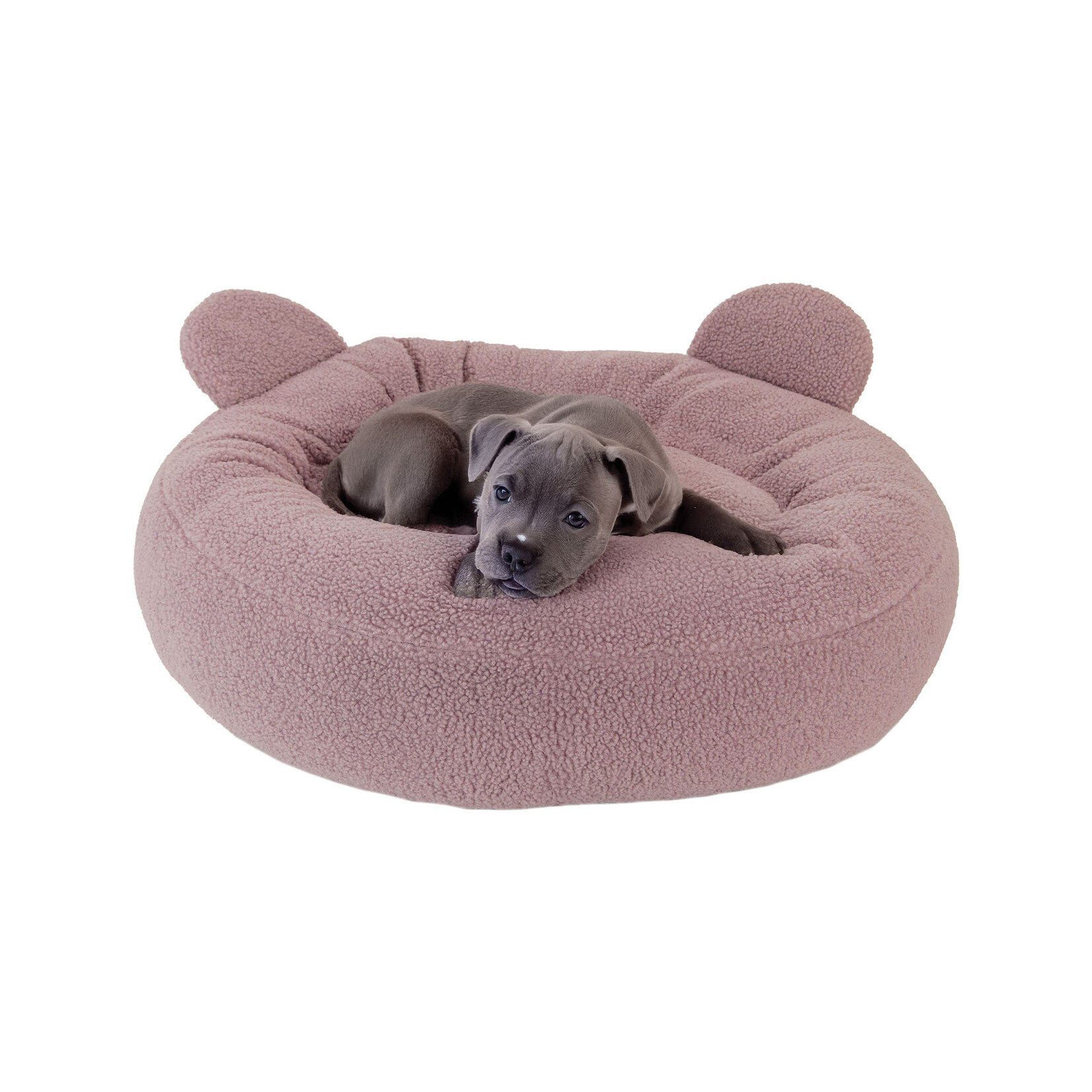 Ancol Small Bite Teddy Bear Donut Dog Bed