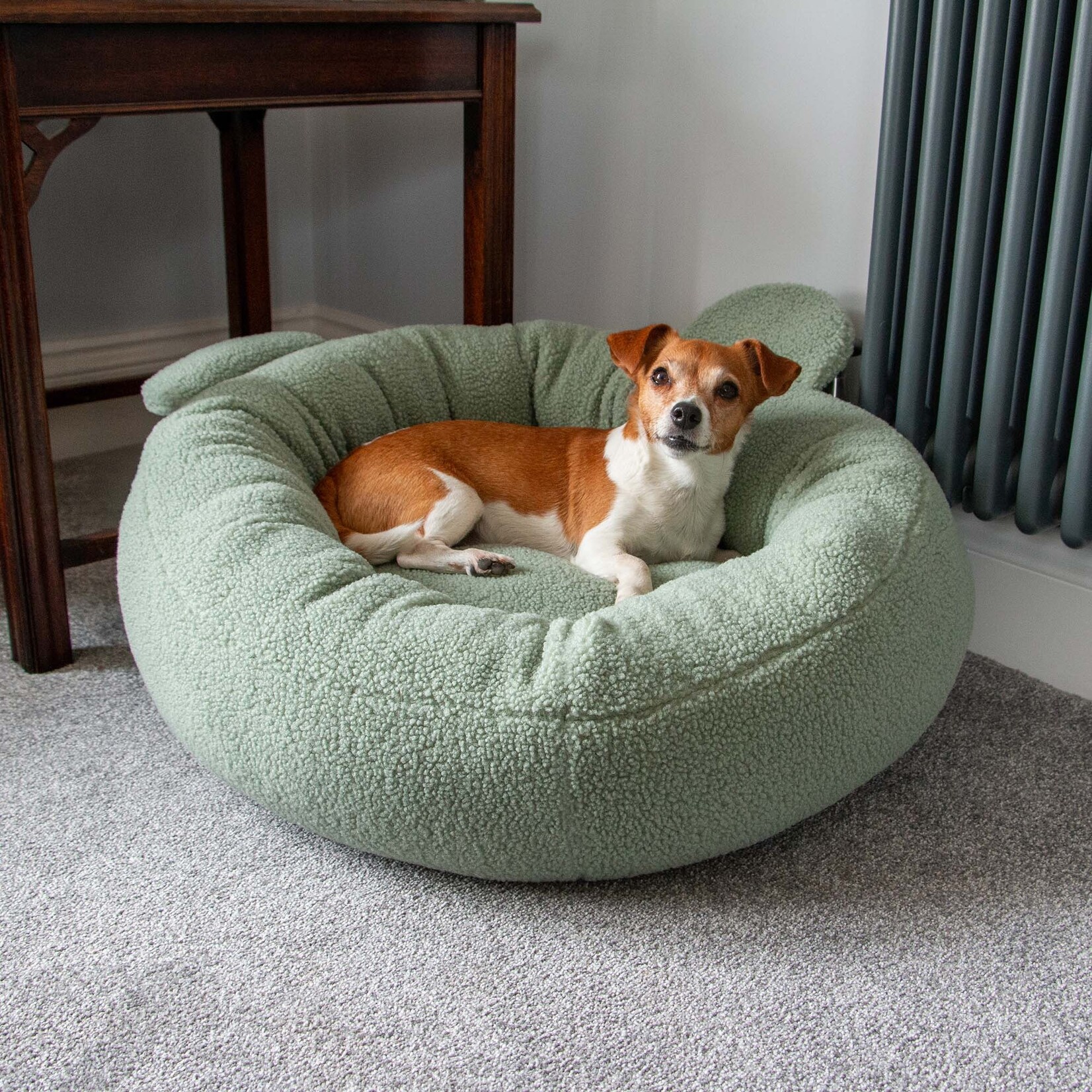 Ancol Small Bite Teddy Bear Donut Dog Bed