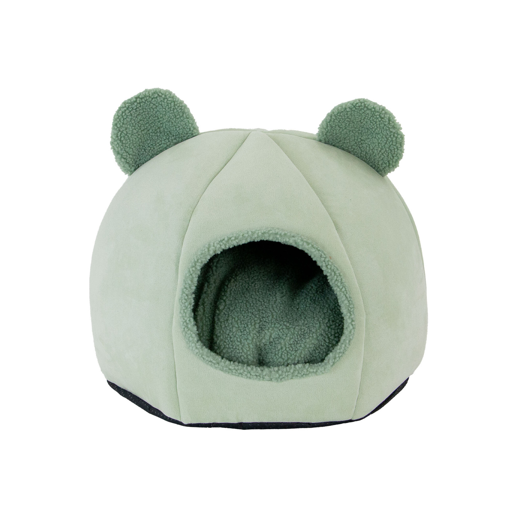 Ancol Teddy Bear Ear Cave Cat Bed
