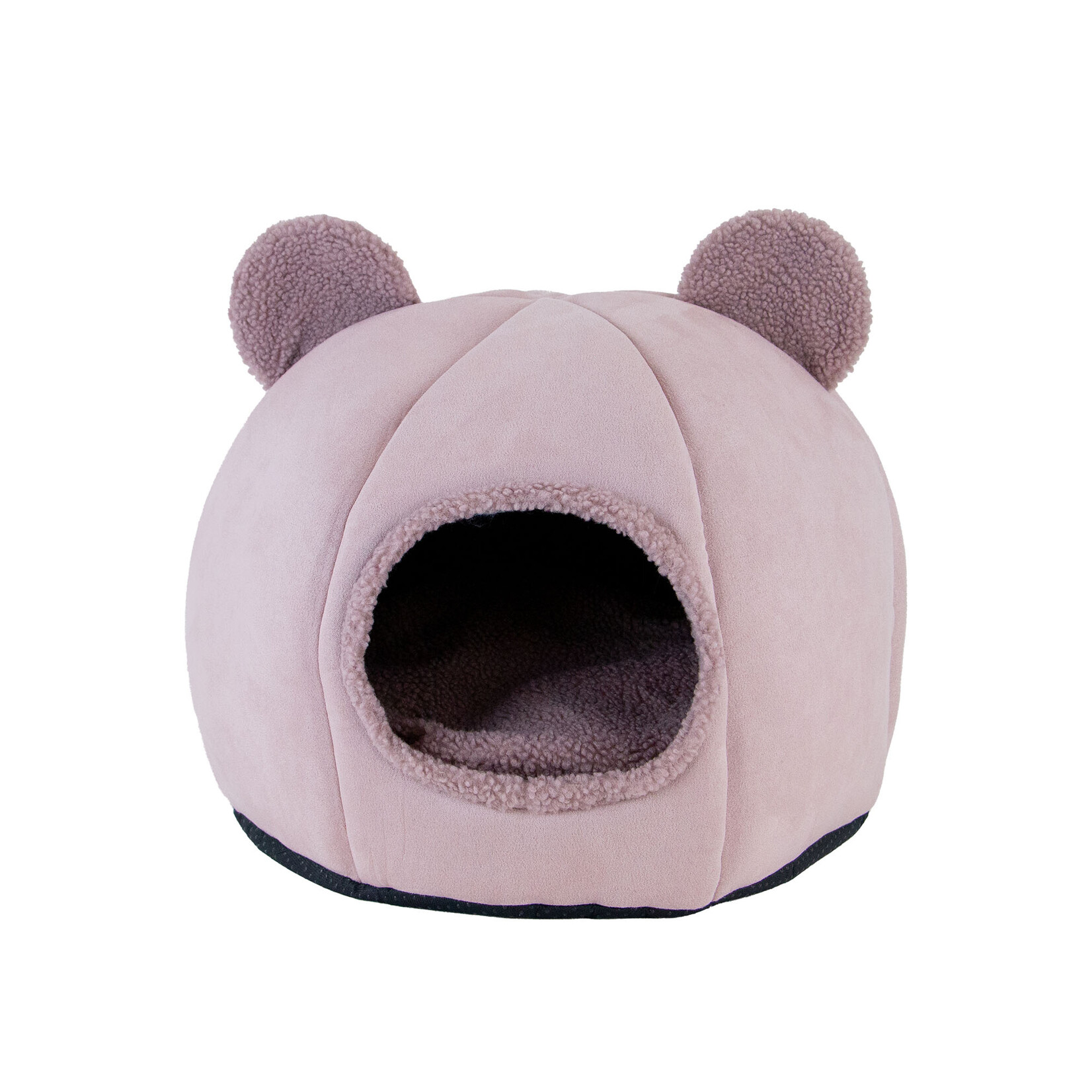 Ancol Teddy Bear Ear Cave Cat Bed