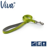 Ancol Viva Padded Neoprene Handle Poly-Weave Dog Lead, 100 x 1.9cm Lime