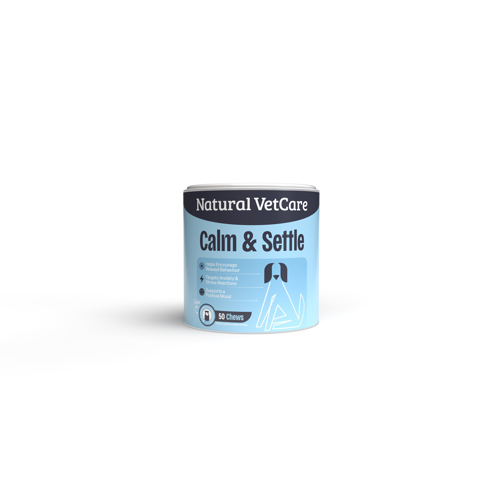 Natural VetCare Calm & Settle Dog Supplements for Anxiety & Stress, 50 Chews 225g