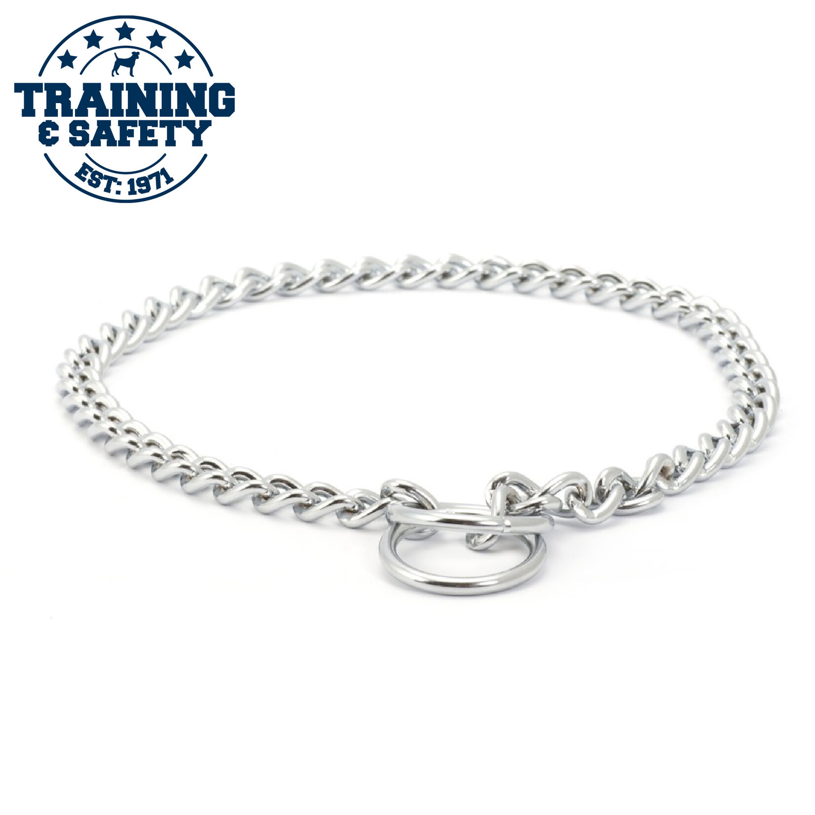 Ancol Heritage Heavy Check Chain Dog Collar
