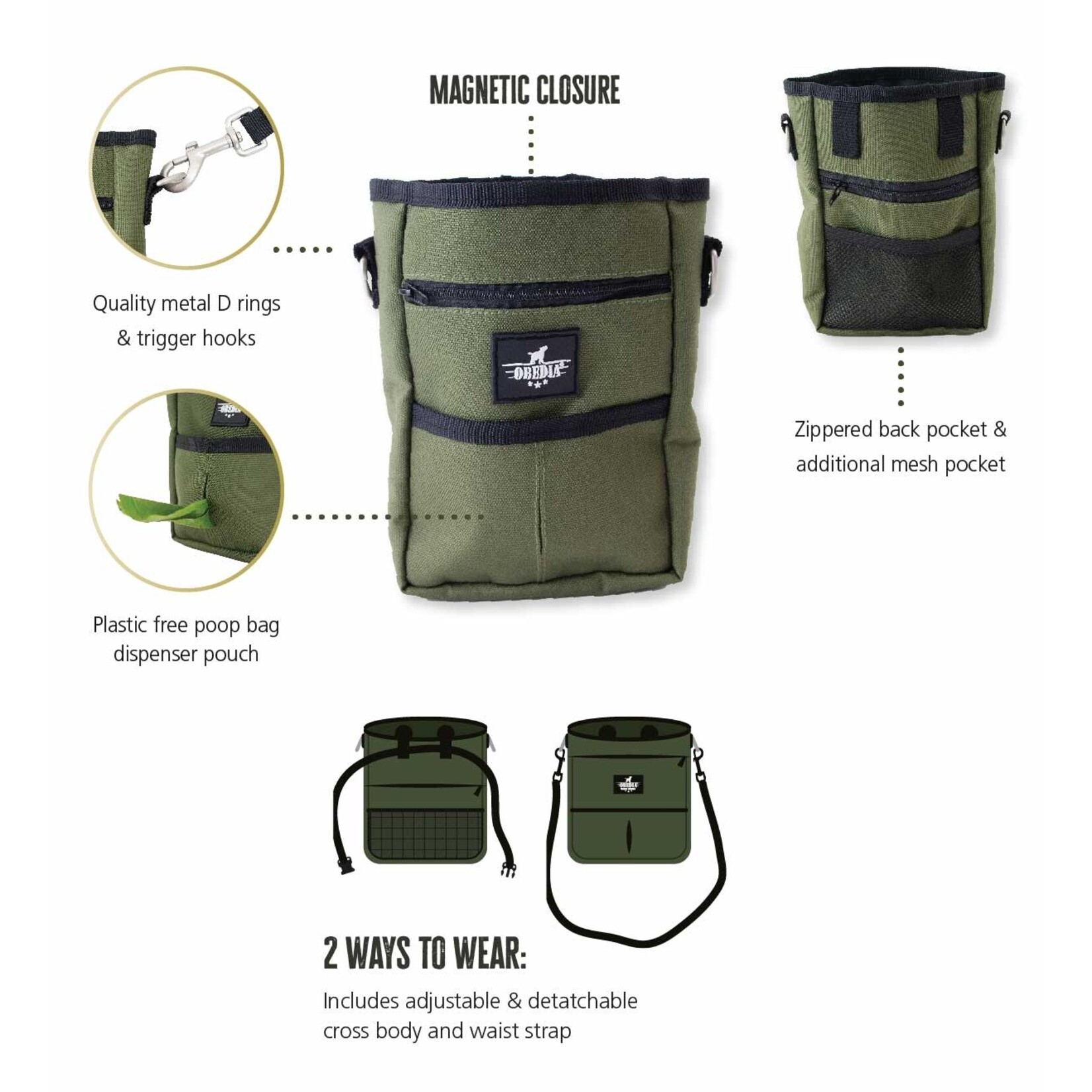 Ancol Obedia Treat & Training Bag