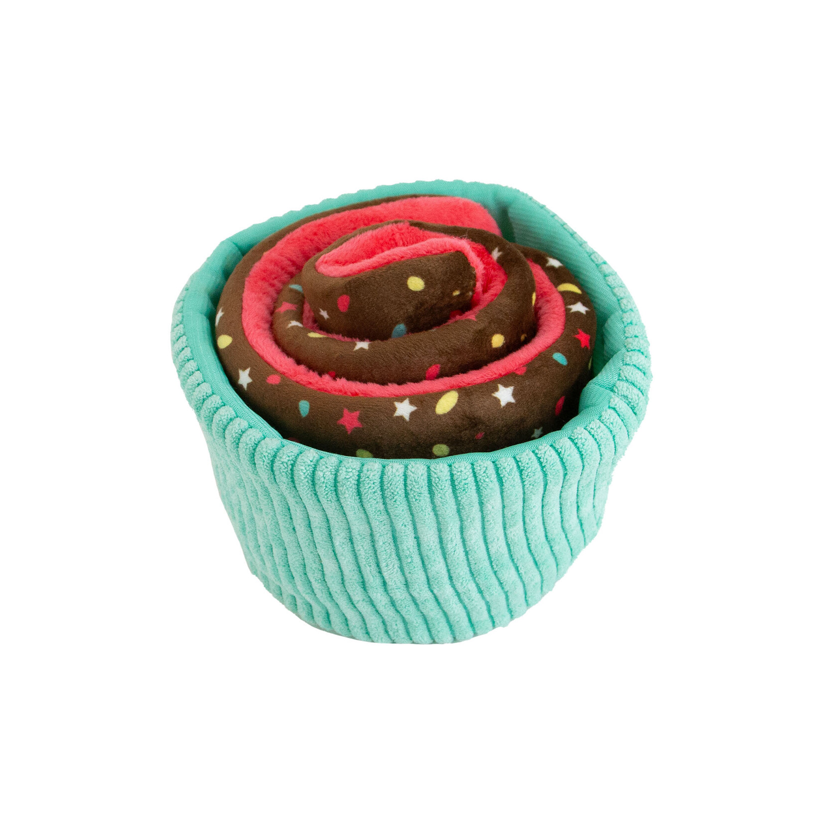 Ancol Pawty Snuffle Blue Cupcake Foraging Dog Toy