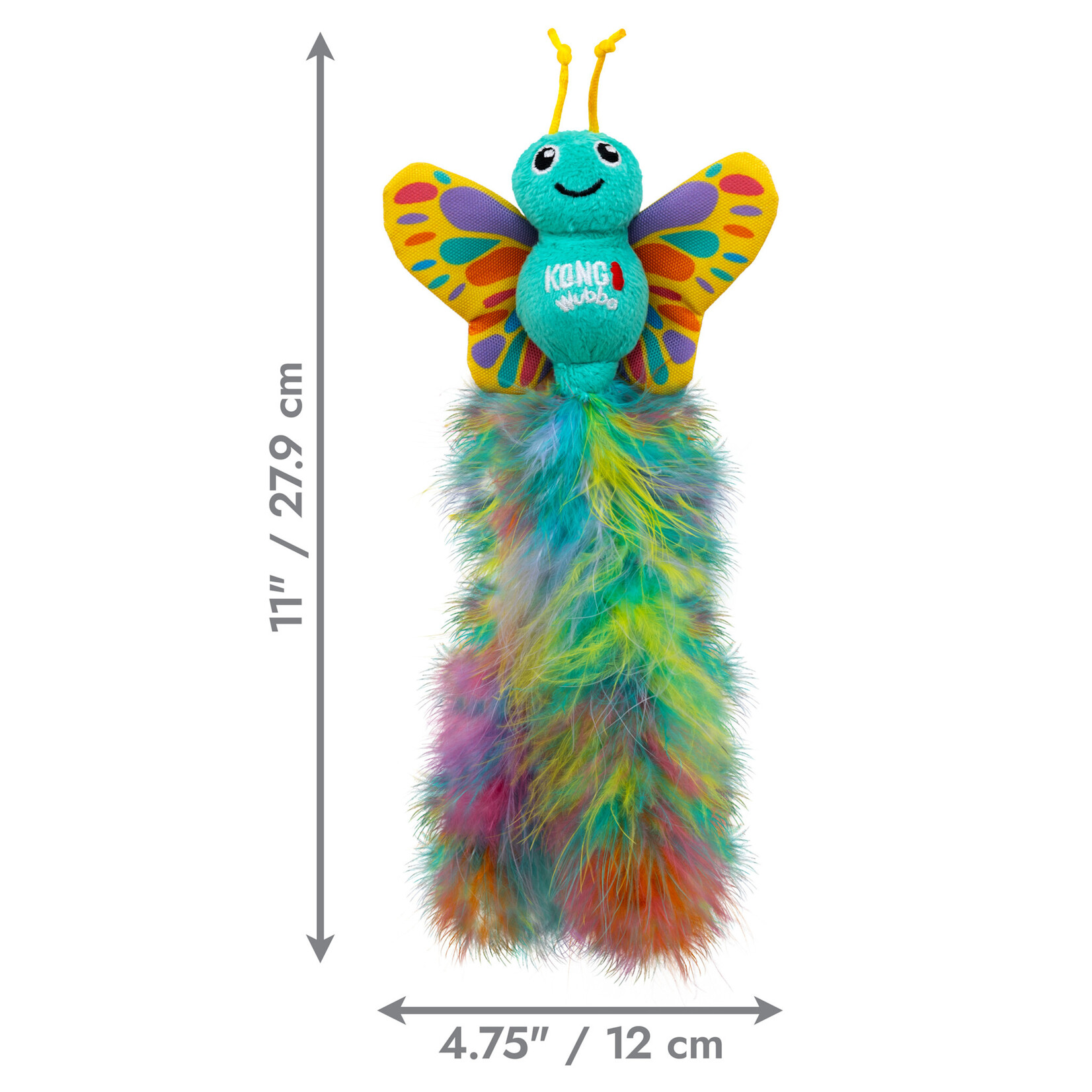 KONG Wubba Butterfly Catnip Cat Toy