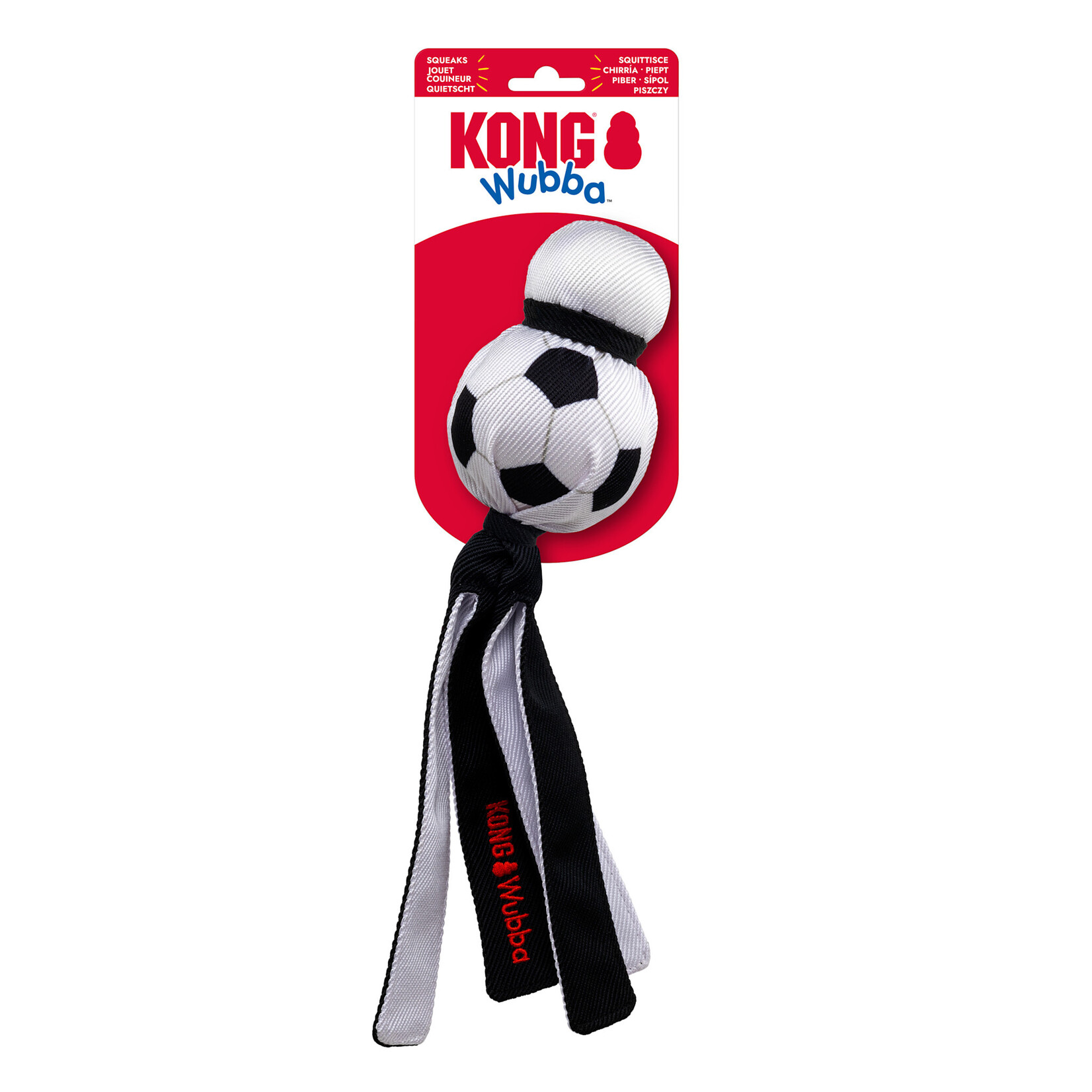 KONG Wubba Sport Football Dog Toy, Large