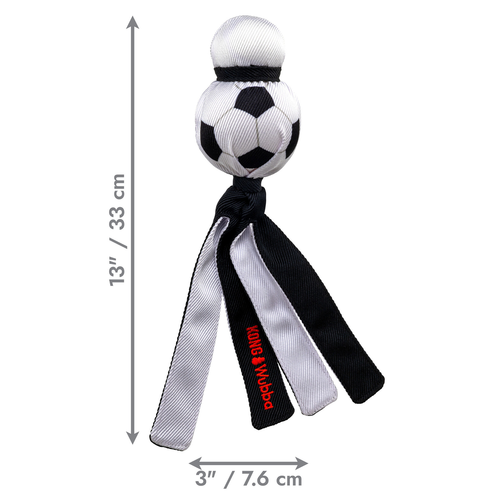 KONG Wubba Sport Football Dog Toy, Large