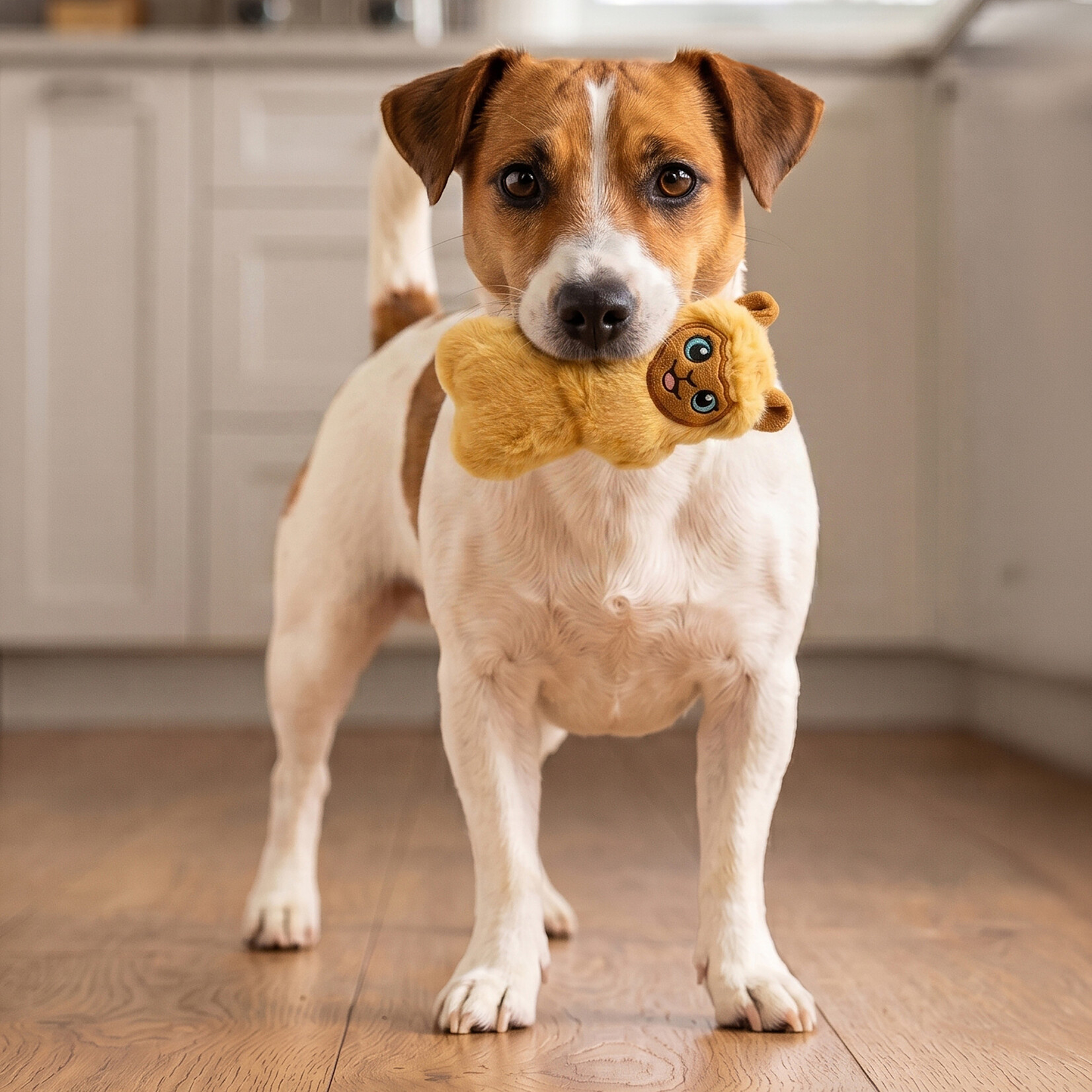 KONG Snuzzles Mini Llama Squeaky Dog Toy, X Small