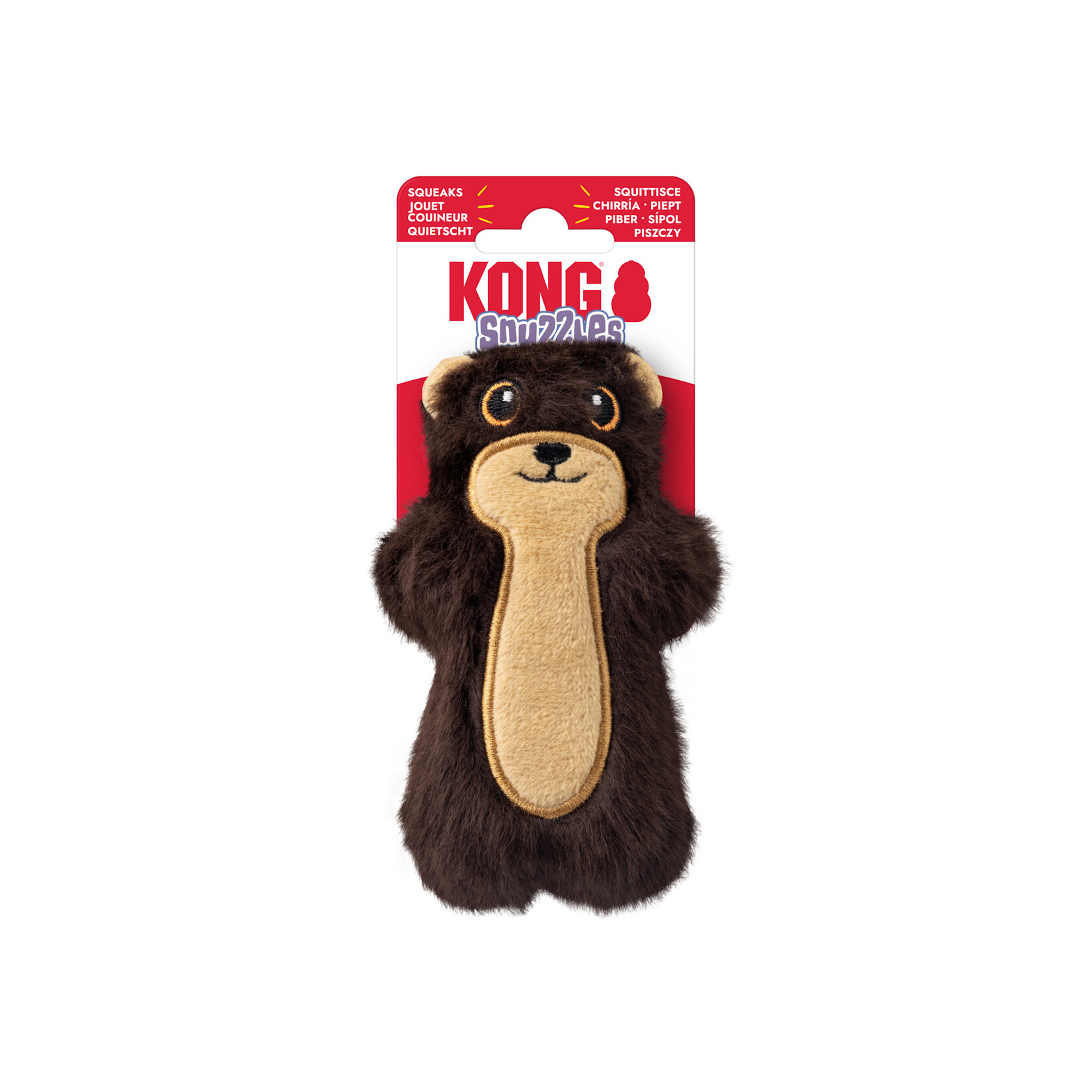 KONG Snuzzles Mini Otter Squeaky Dog Toy, X Small