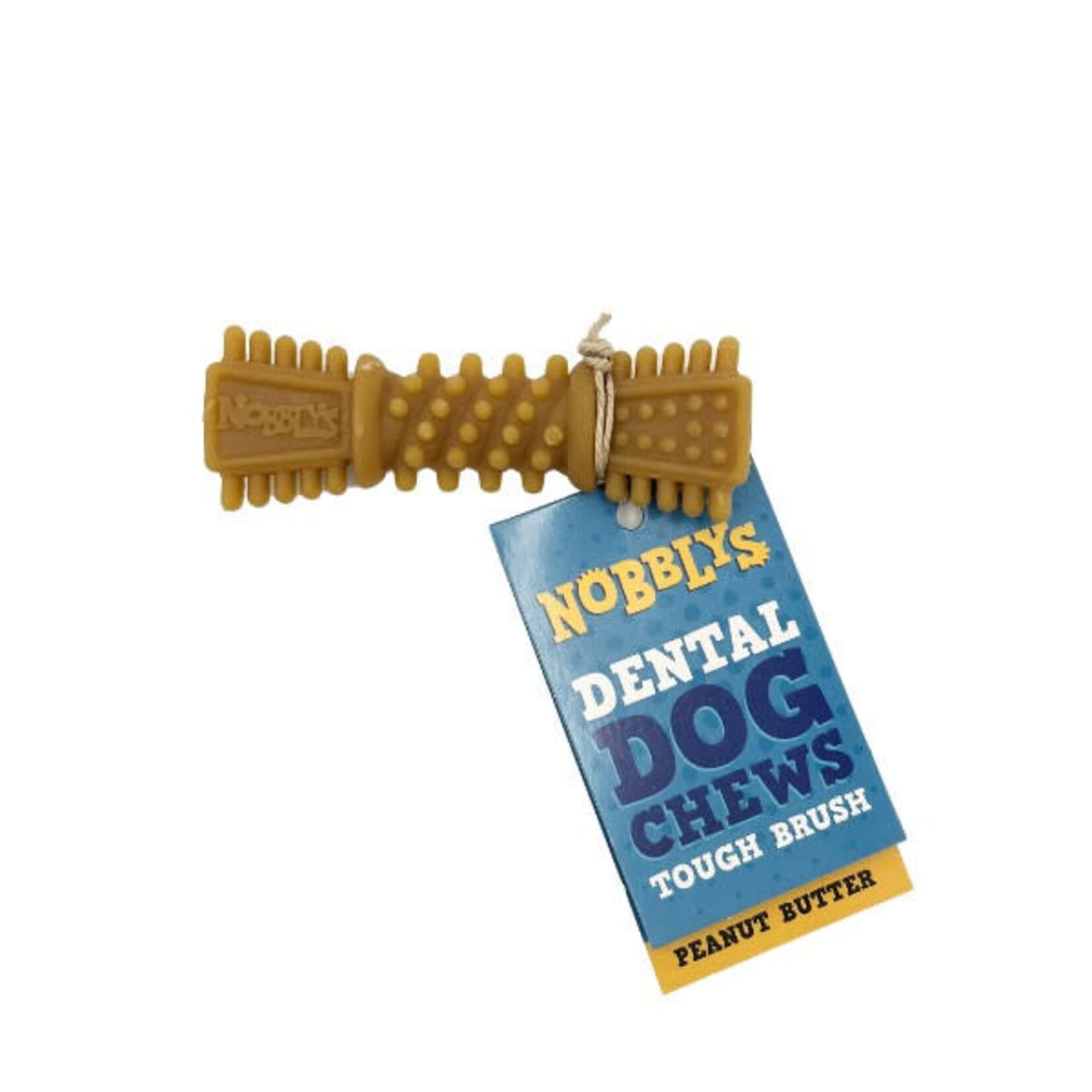 petello Nobblys Tough Brush Peanut Butter Dog Chew, 25g