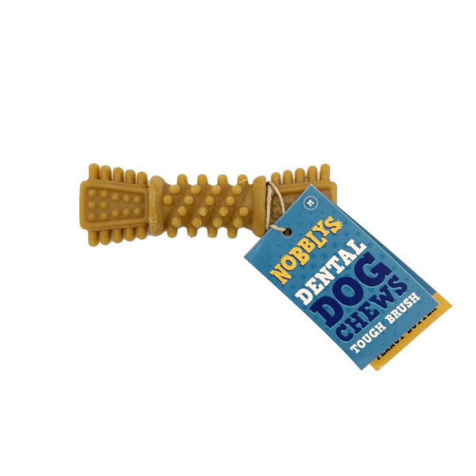 petello Nobblys Tough Brush Peanut Butter Dog Chew, 50g