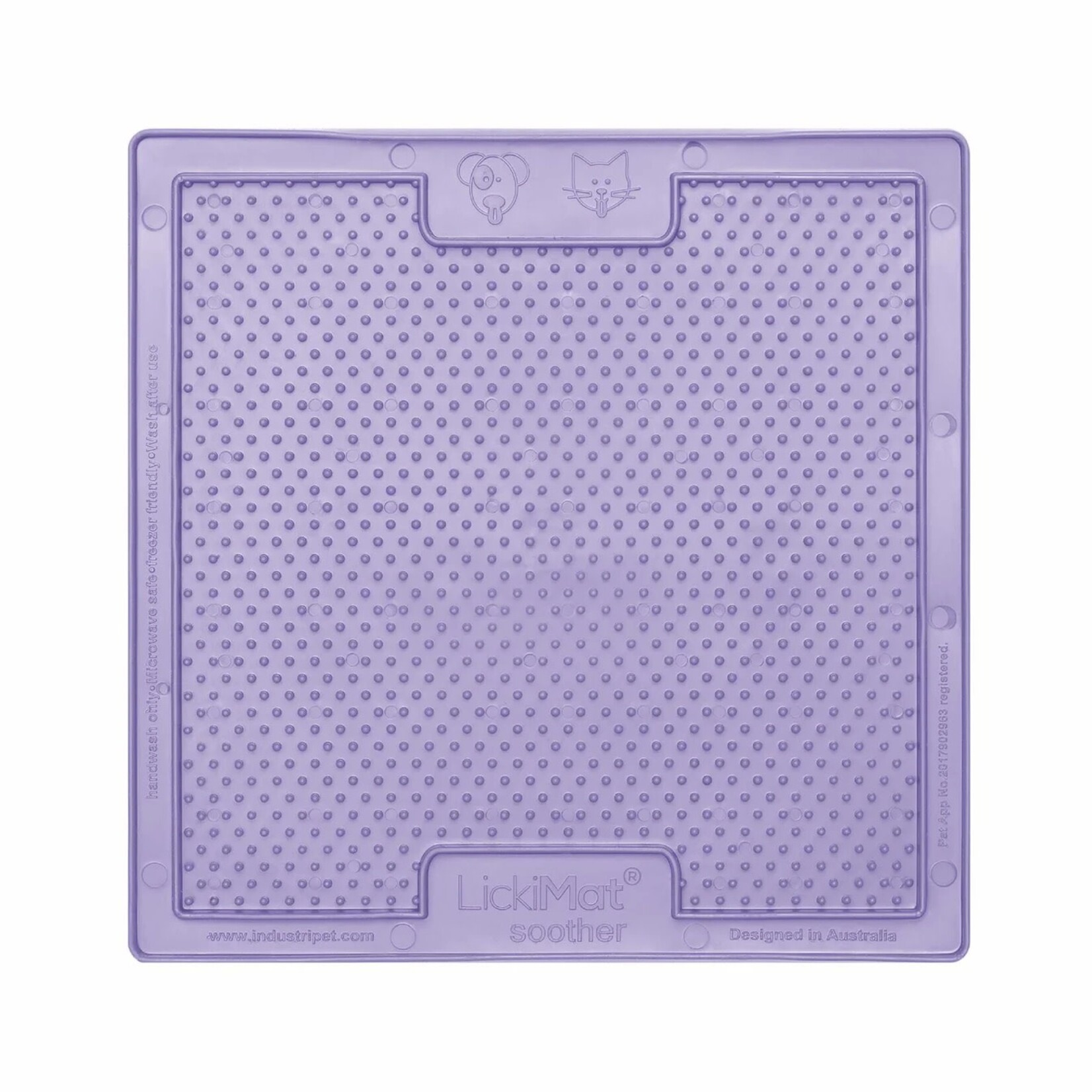 LickiMat Classic Soother Calming Slow Feeder Lick Mat for Dogs