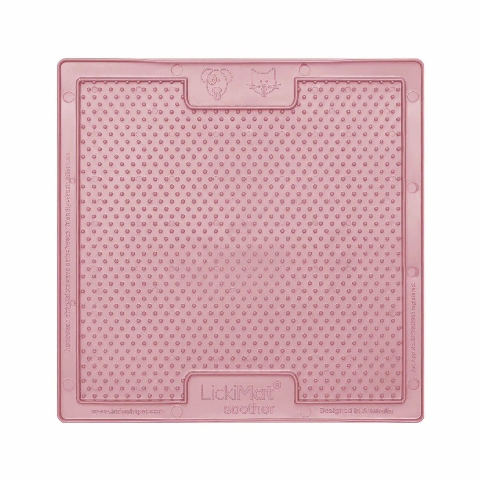 LickiMat Classic Soother Calming Slow Feeder Lick Mat for Dogs