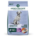Arden Grange Sensitive Light & Senior Dog Dry Food, Ocean White Fish & Potato