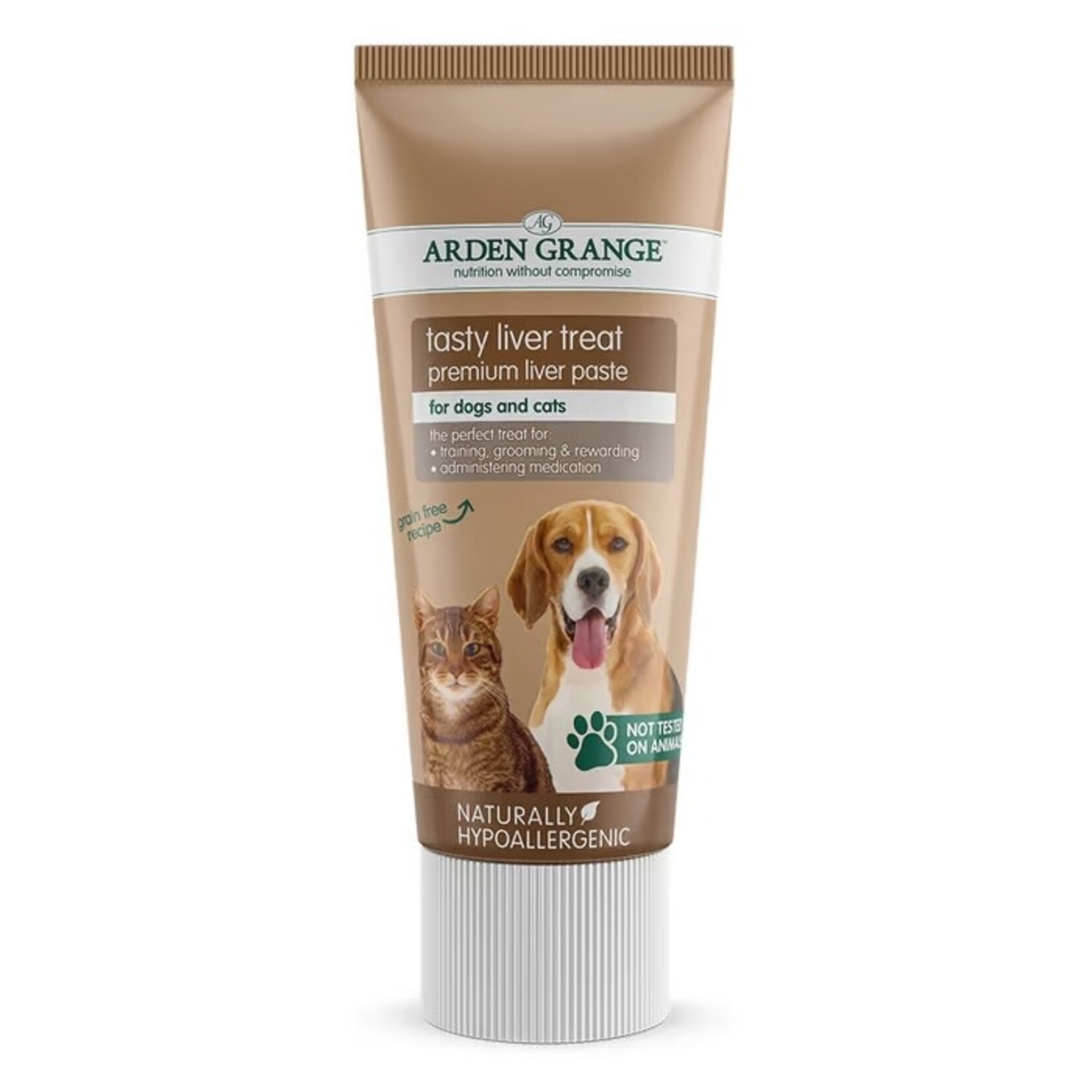 Arden Grange Tasty Liver Treat Paste for Cats and Dogs 75g