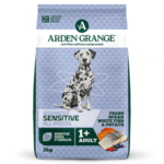 Arden Grange Sensitive Adult Dog Dry Food, Ocean White Fish & Potato