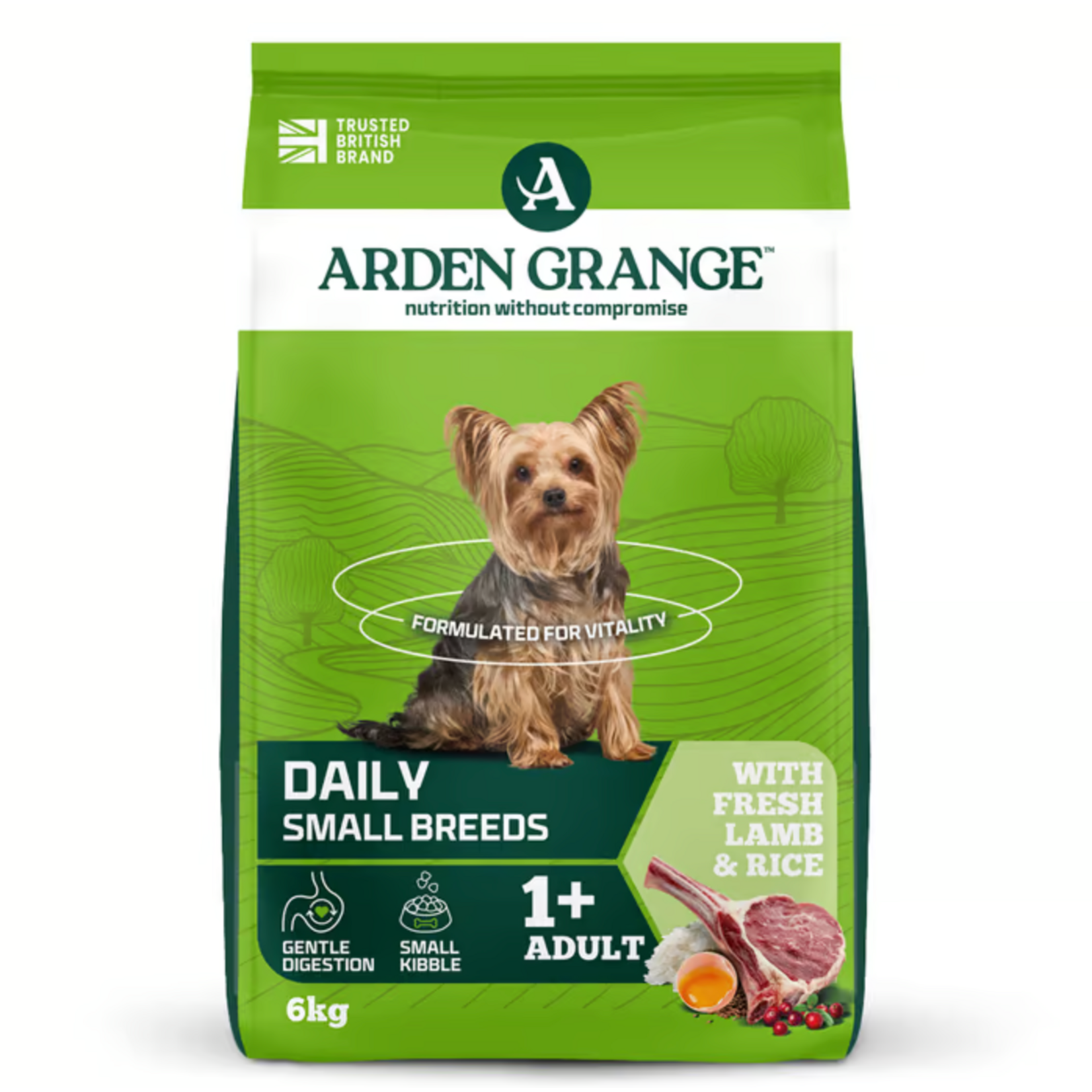 Arden Grange Adult Mini Dog Food Dry, Lamb & Rice