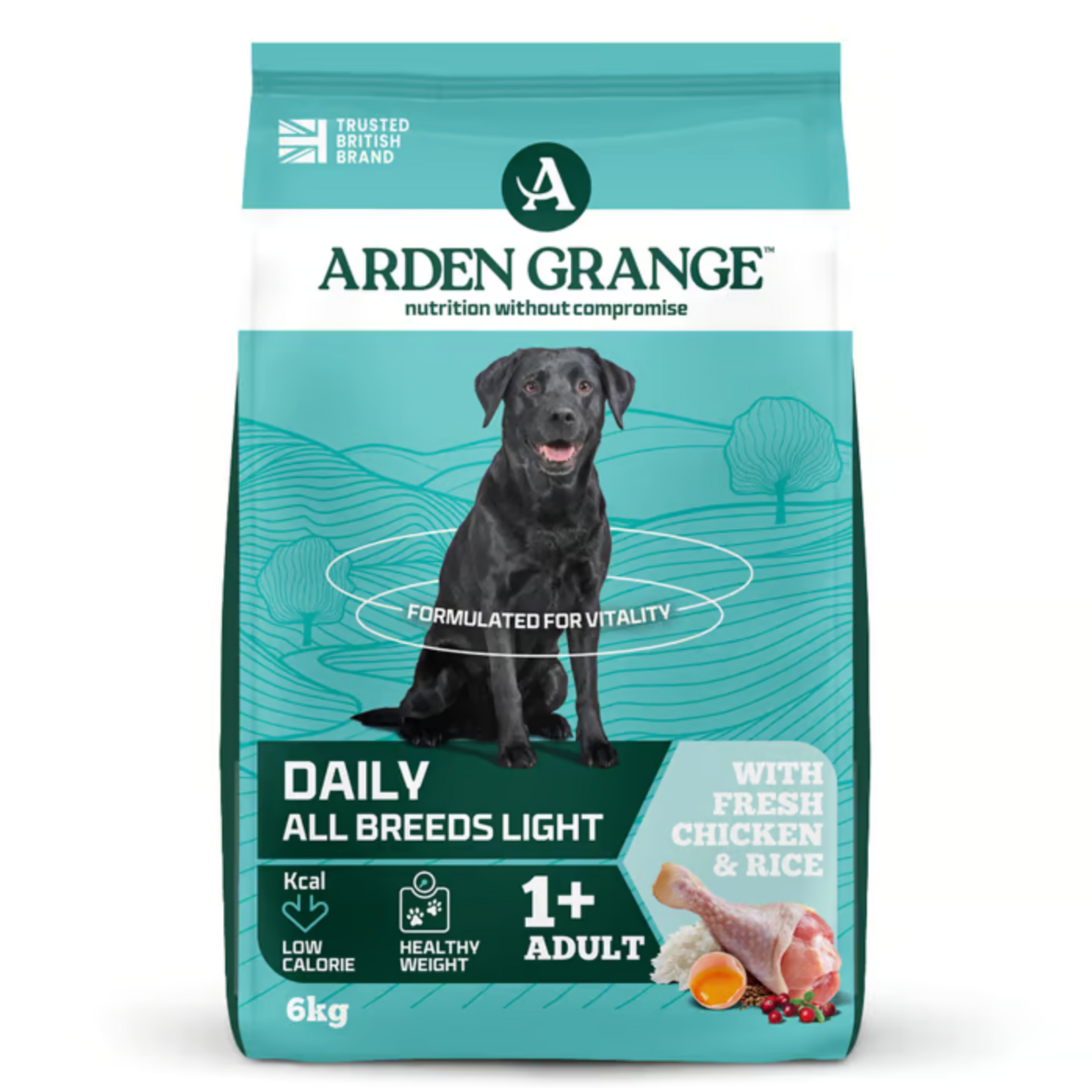Arden Grange Light Adult Dog Dry Food, Chicken & Rice
