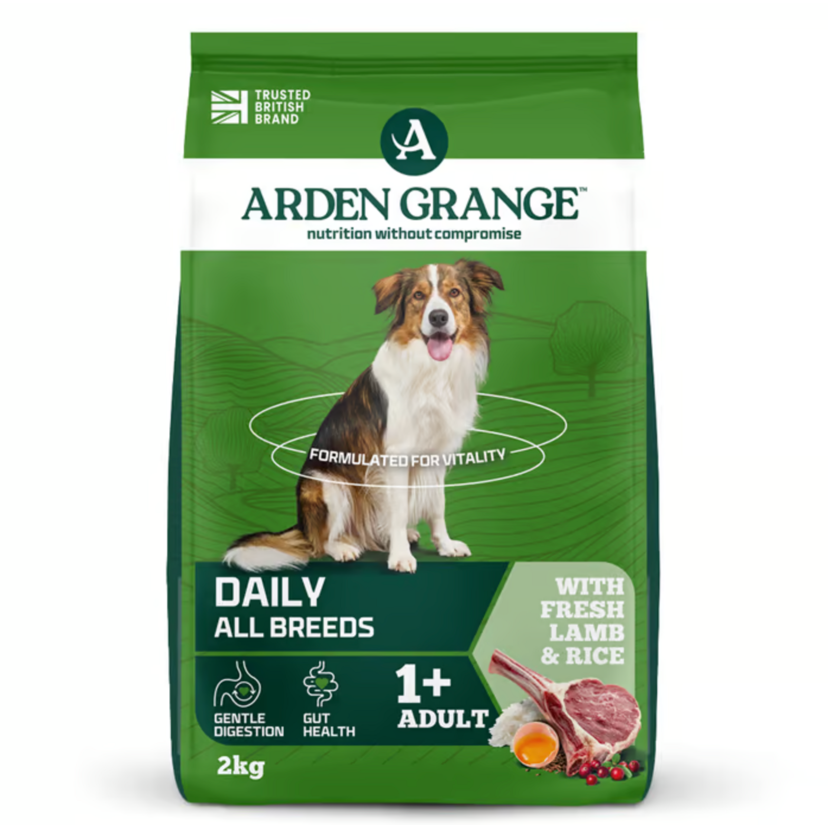 Arden Grange Adult Dog Dry Food, Lamb & Rice