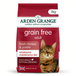 Arden Grange Grain Free Adult Cat Dry Food, Chicken & Potato